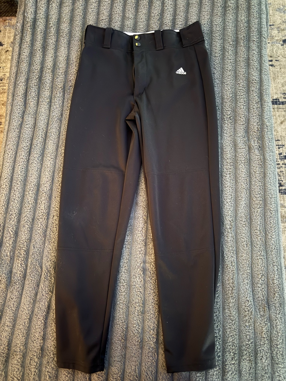 adidas baseball boys L Black Athletic Pants